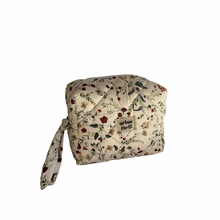 Load image into Gallery viewer, Multi-Color Floral Cosmetic Pouch