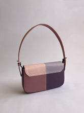 Load image into Gallery viewer, Pink Patched Denim Shoulder Bag
