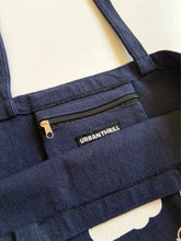 Load image into Gallery viewer, *IMPERFECT ITEM* Head in The Clouds Navy Tote Bag