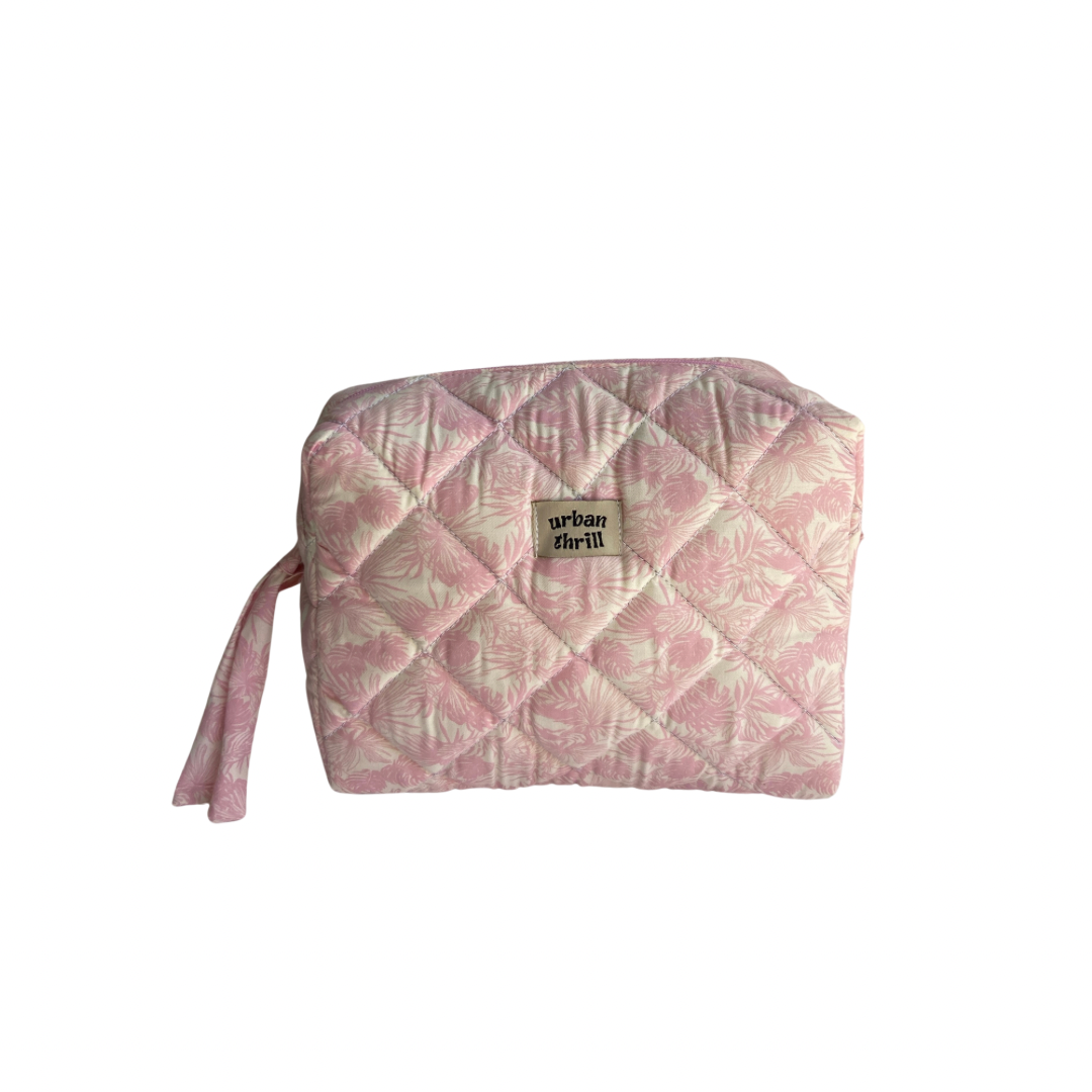 Pink Essence Cosmetic Pouch