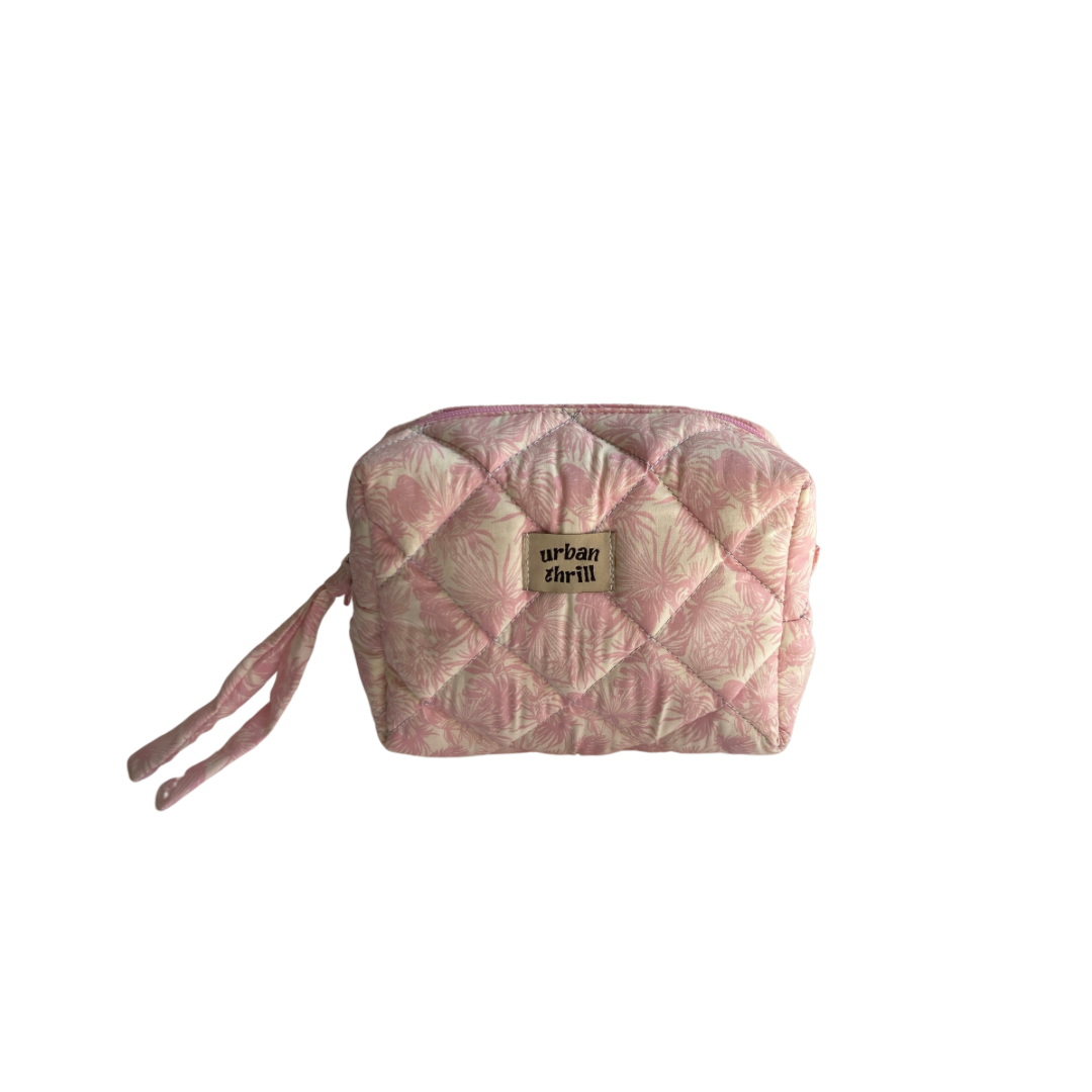 Pink Essence Cosmetic Pouch