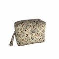 Multi-Color Floral Cosmetic Pouch