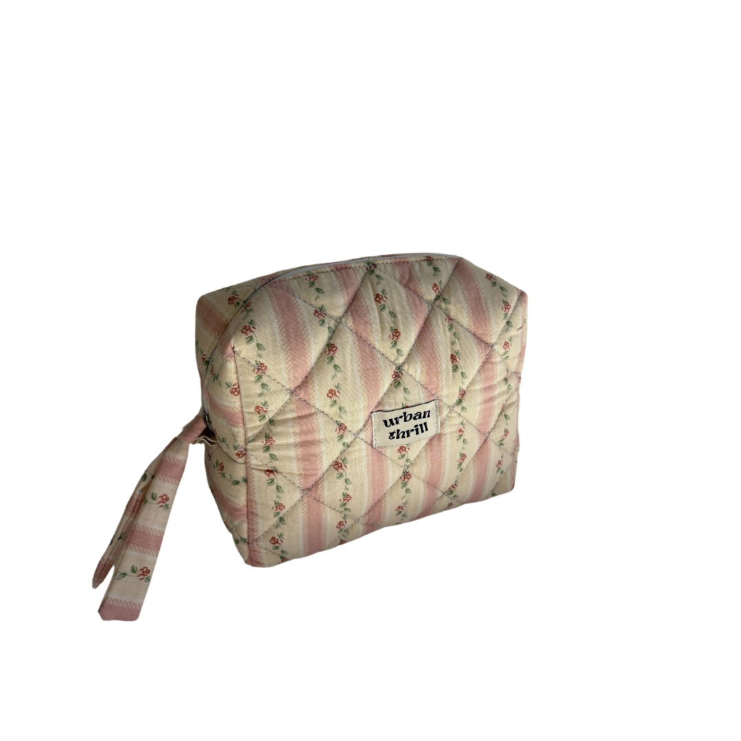 Floral Cosmetic Pouch
