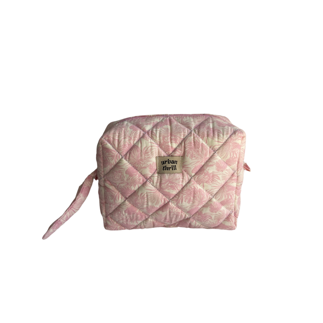 Pink Essence Cosmetic Pouch