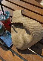 Raffia Knot Bag