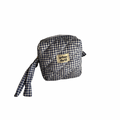 Blue Gingham Cosmetic Pouch