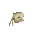 Pink Floral Cosmetic Pouch