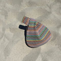 Multicolor Raffia Knot Bag