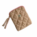 Pink & Green Striped Kindle Case