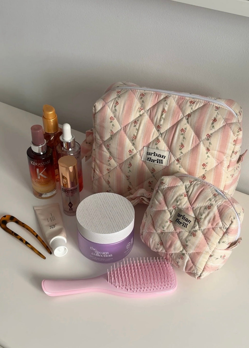 Floral Cosmetic Pouch
