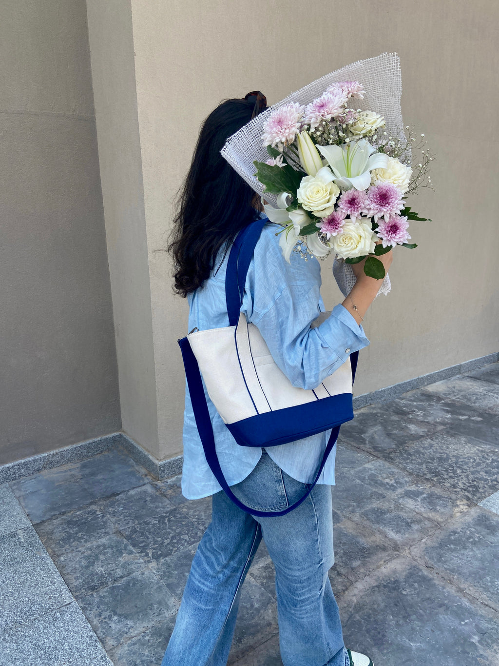 Classic Tote Bag (Royal Blue)