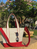 Classic Tote Bag (Cranberry Red)