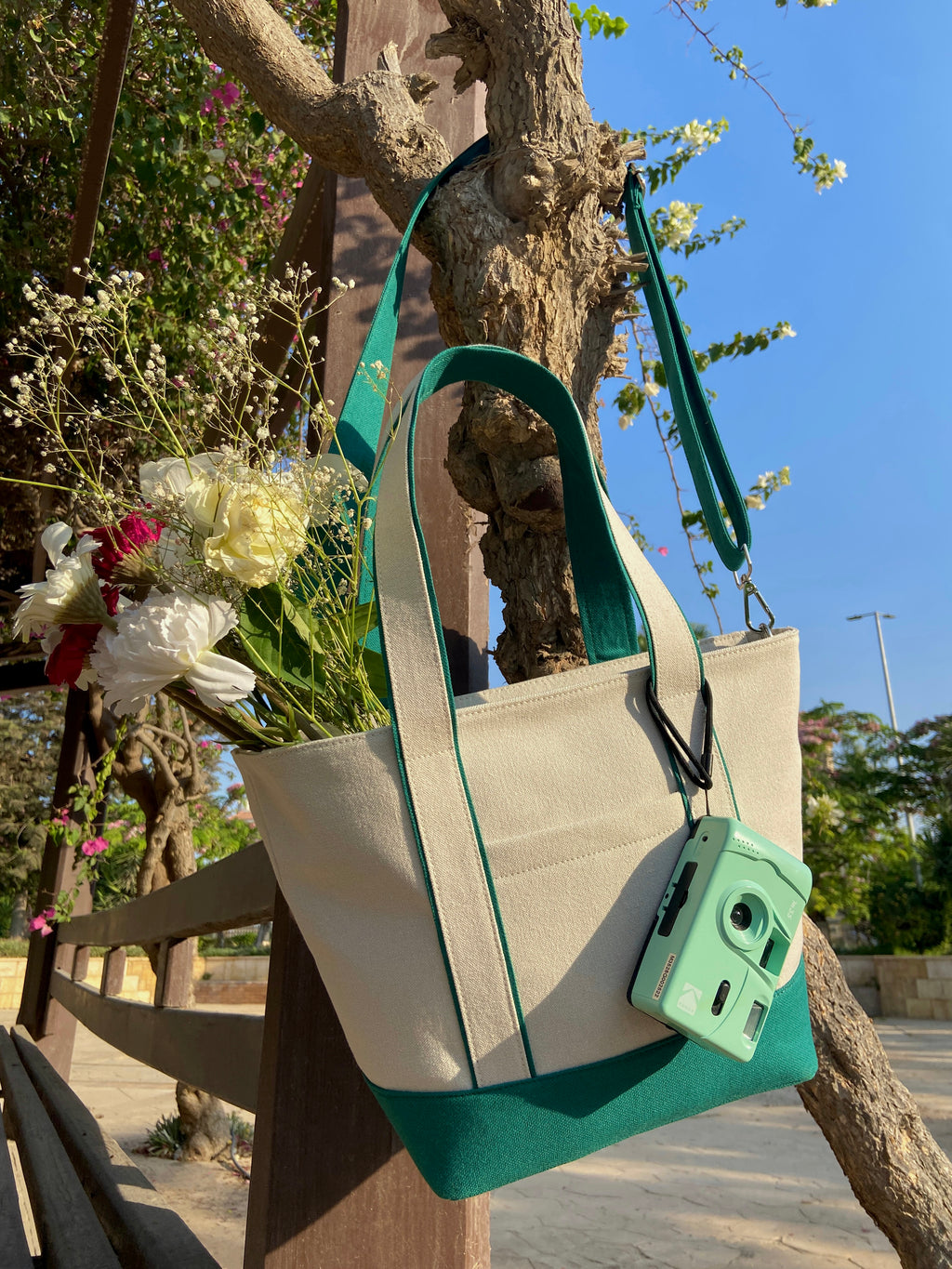 Classic Tote Bag (Pine Green)