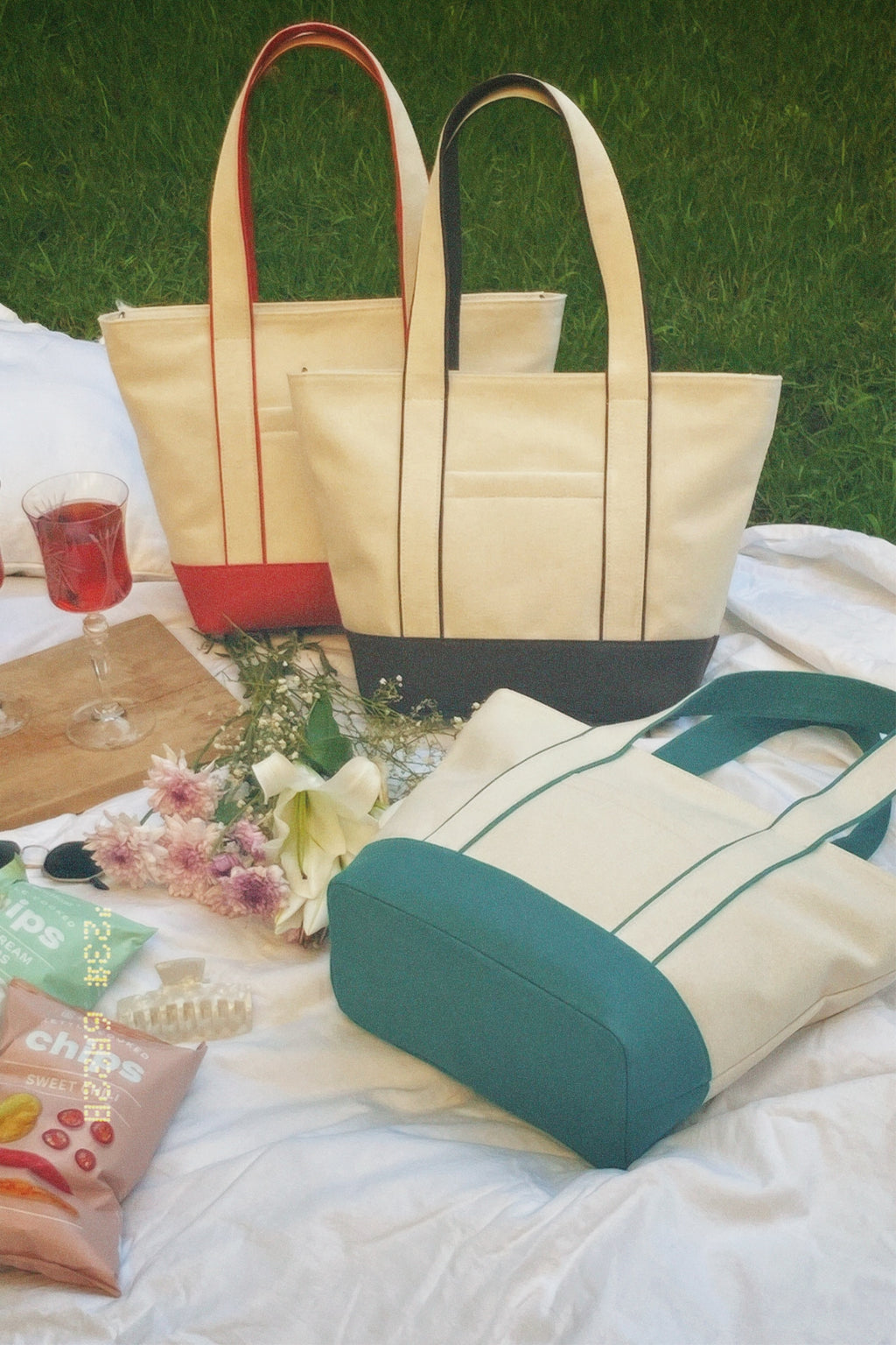 Classic Tote Bag (Pine Green)