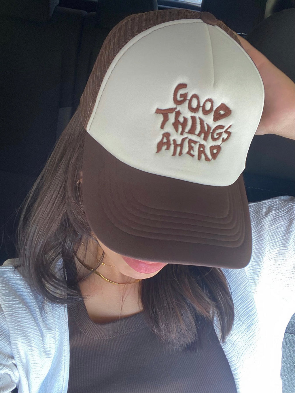 Good Things Ahead Trucker Hat